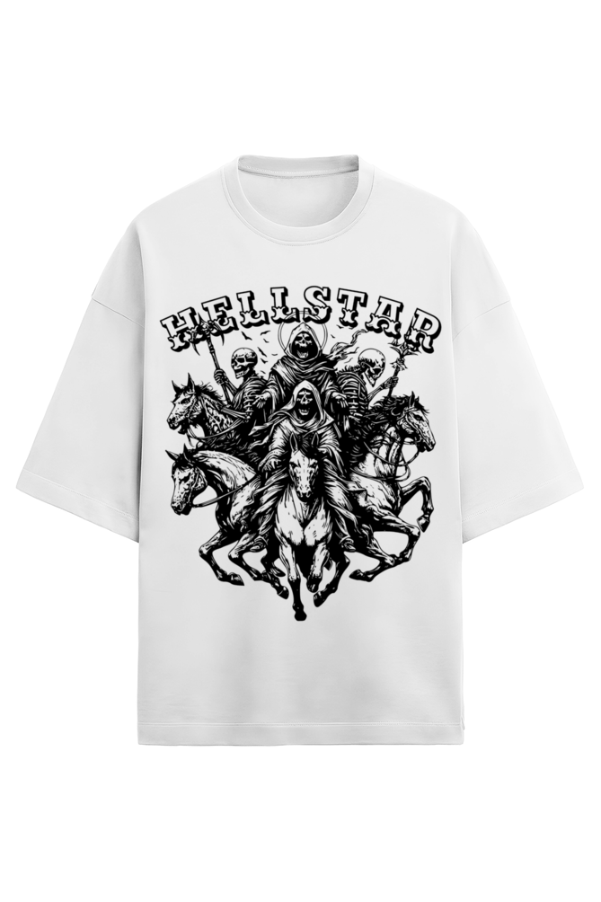 Hellstar army terry oversized t shirt