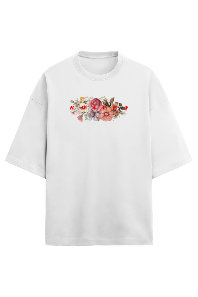 Wildflowers terry oversized t shirt