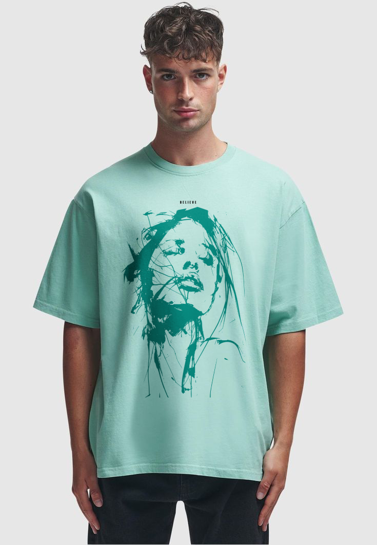 Mint oversized t shirt