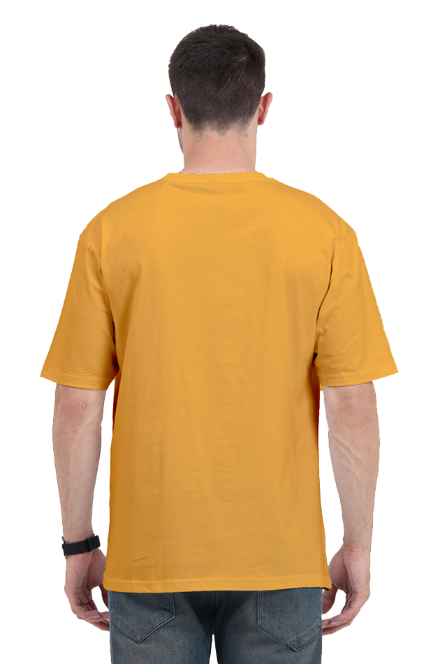 Vintage racing yellow oversized t shirt