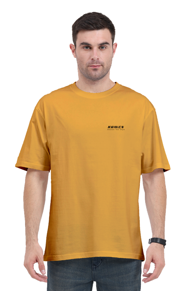 Golden yellow oversized t shirt