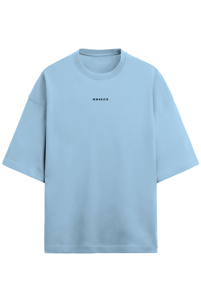 Baby blue oversized t shirt