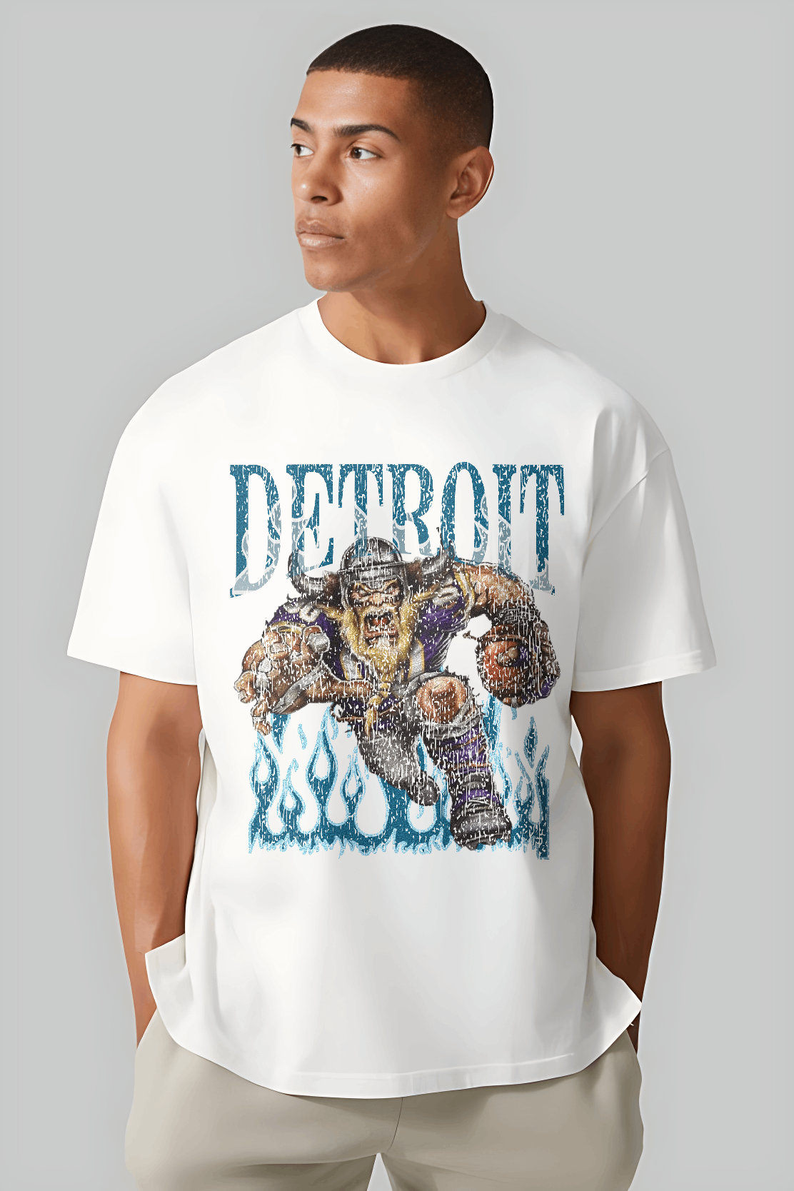 Detroit oversized t shirt