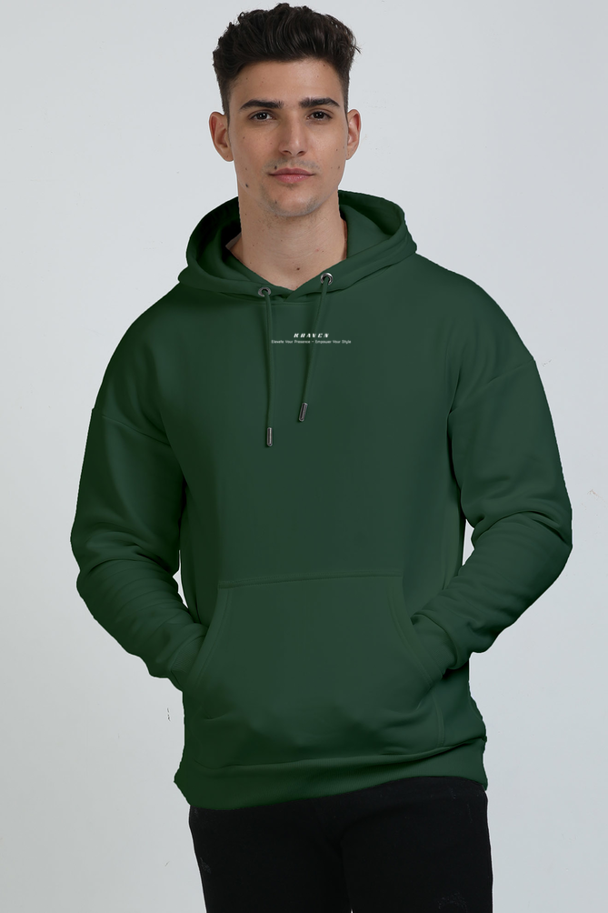 Bottle green oversized Hoodie