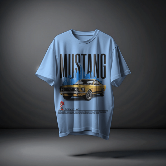 Vintage mustang oversized t shirt