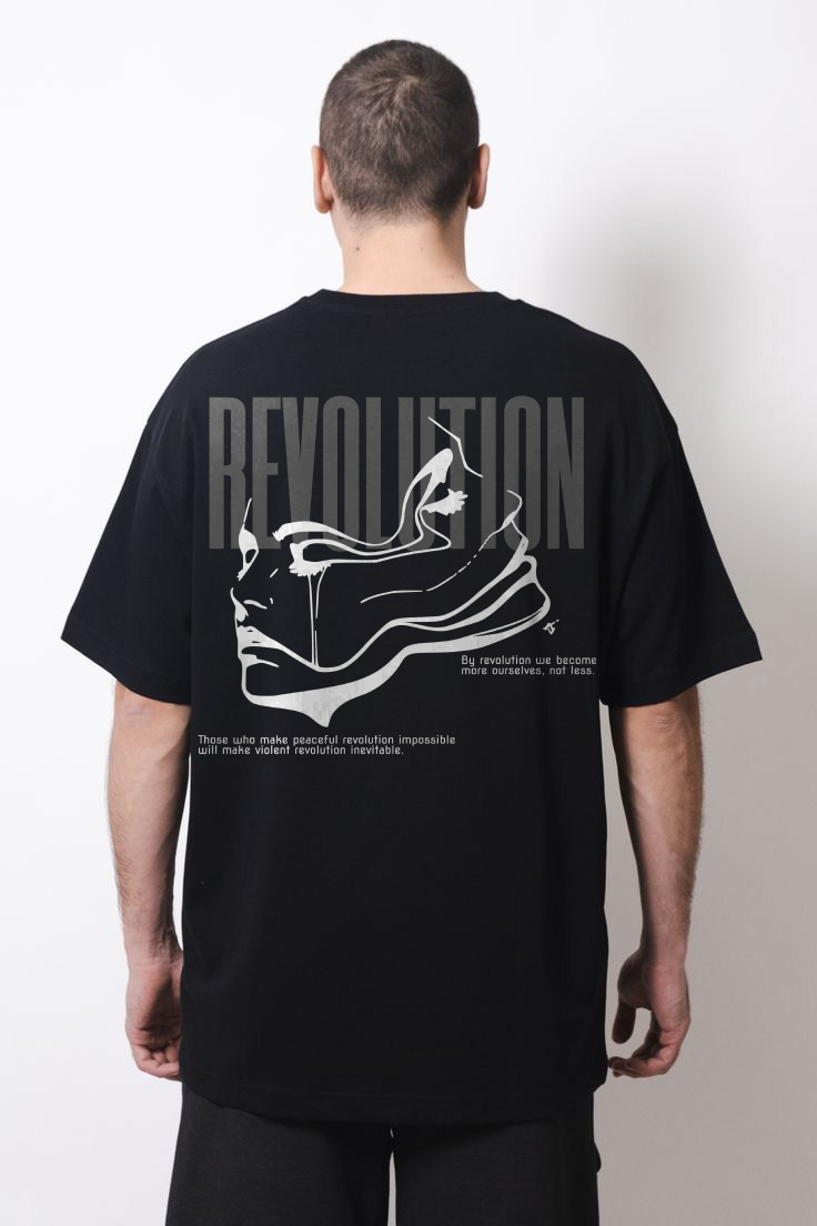 Revolution terry oversized t shirt