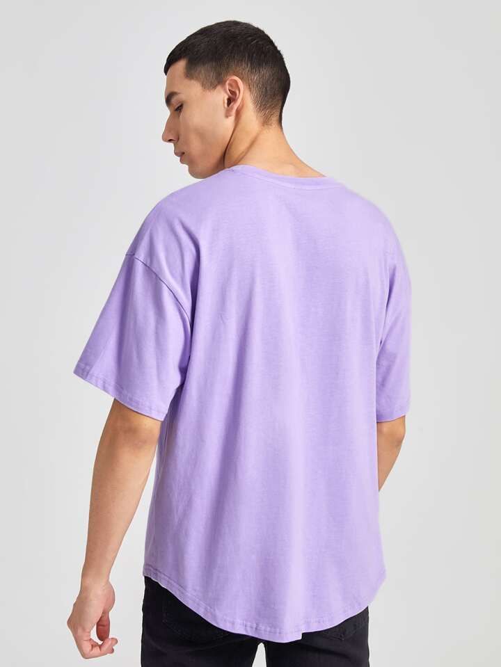 Lavender Terry oversized t shirt