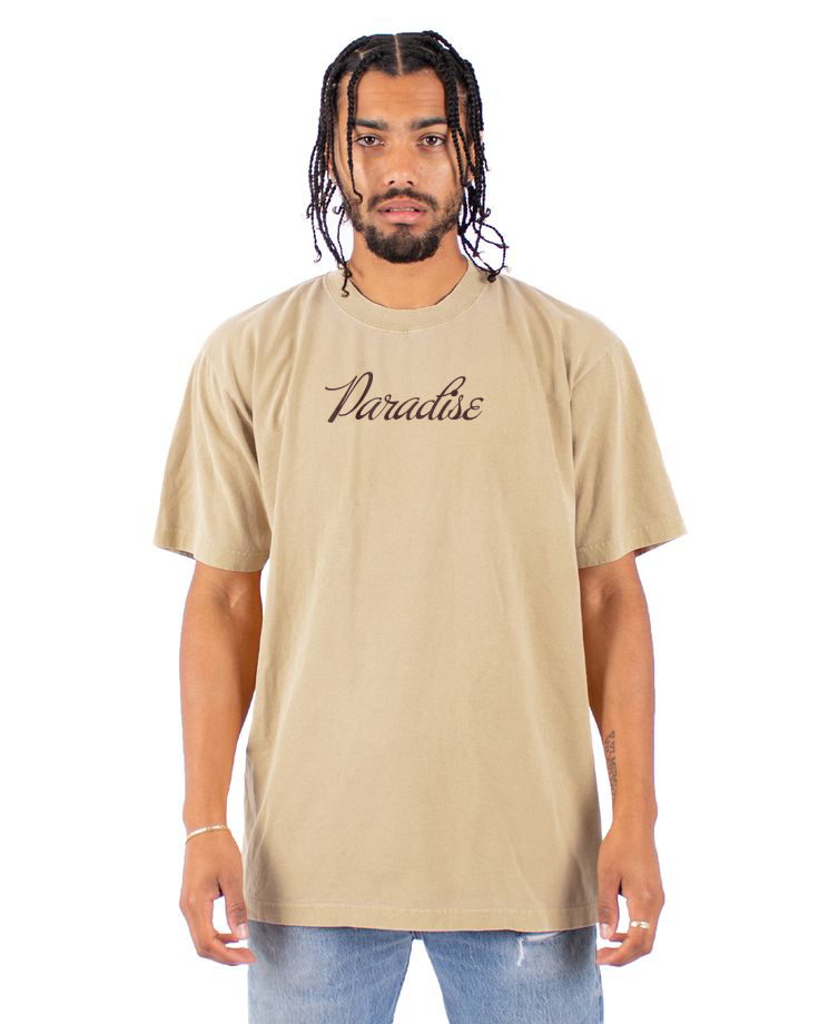 Paradise beige oversized t shirt