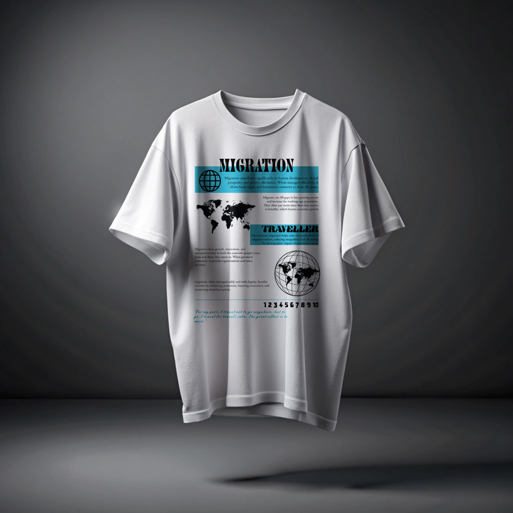 Migration Oversized standard t shirt